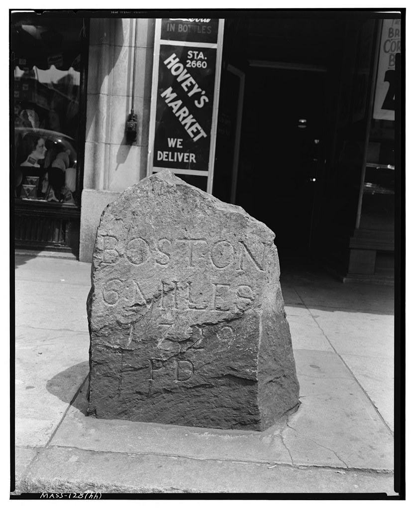 Milestones HH & II, photograph filed with the federal survey
