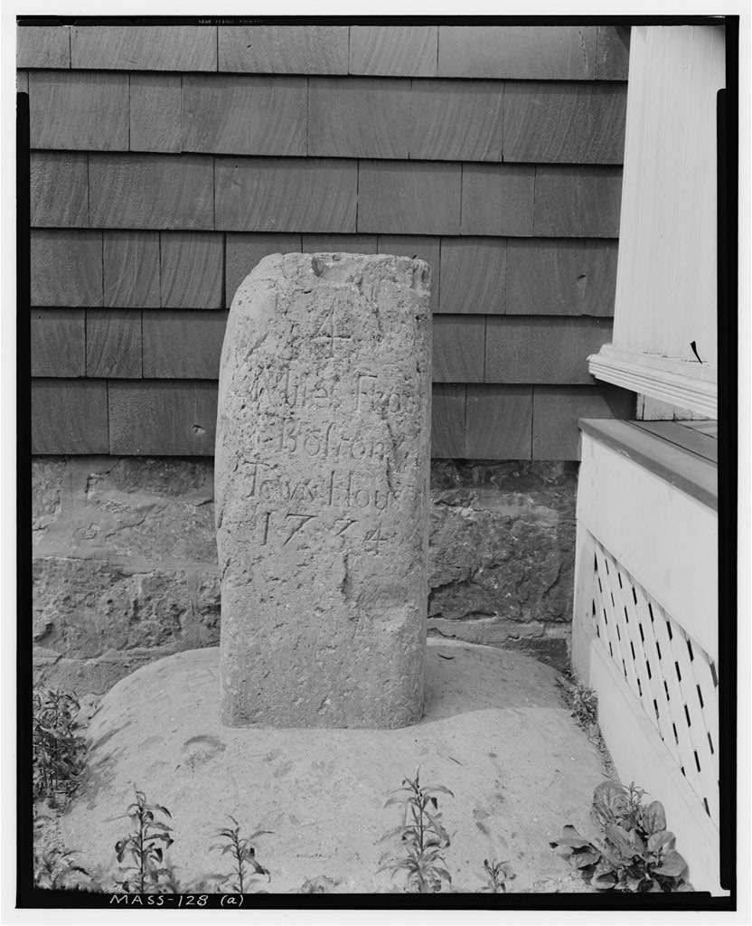 Milestones A, photograph filed with the federal survey