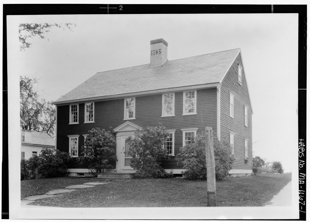 House of 1763, photograph filed with the federal survey