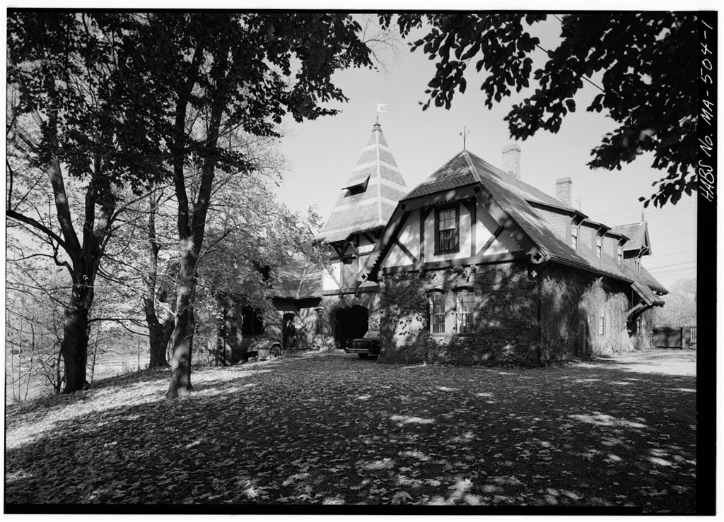 Adams Mansion, photograph filed with the federal survey