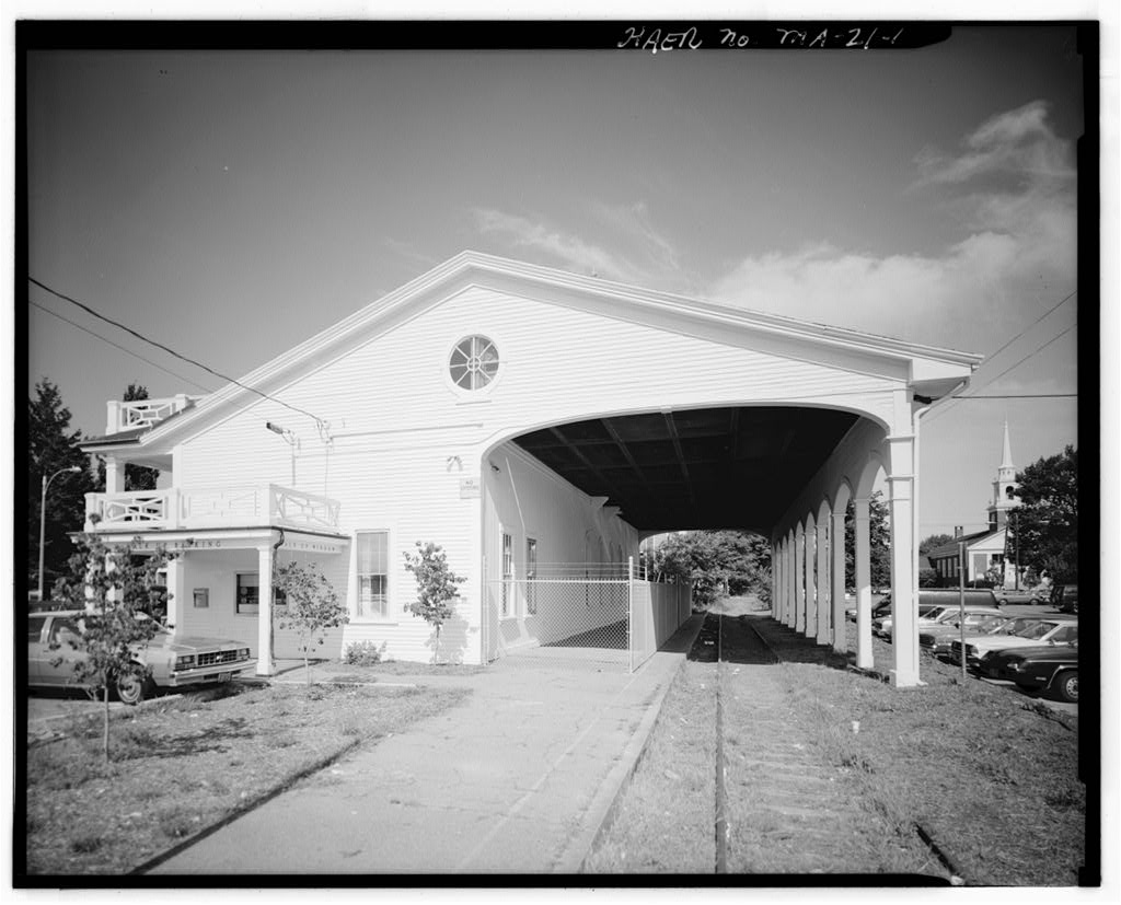 Lexington & West Cambridge Railroad, photograph filed with the federal survey