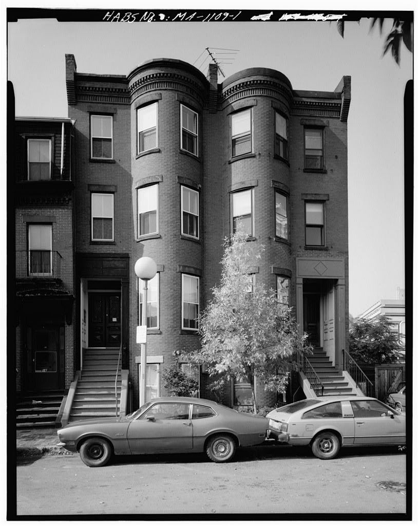 18-20 St. Charles Street (Houses), Boston, Suffolk County, MA, photograph filed with the federal survey