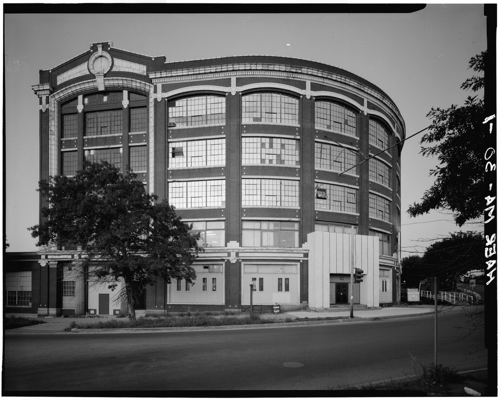 Ford Motor Company Assembly Plant, 640 Memorial Drive, Cambridge, Middlesex County, MA, photograph filed with the federal survey