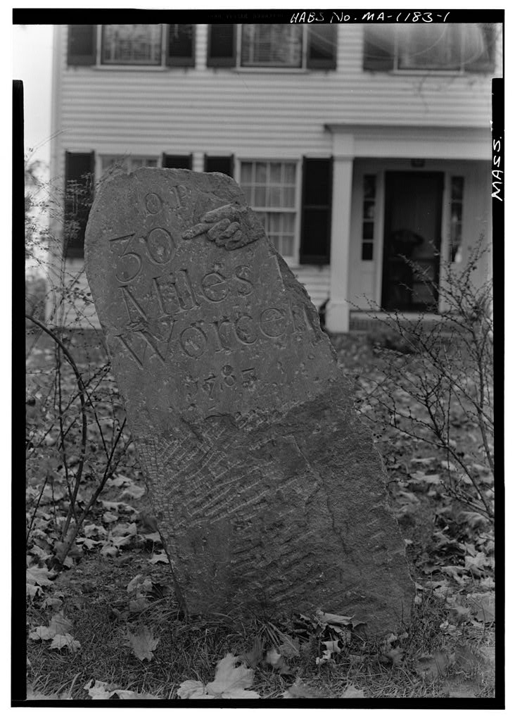 Milestone, photograph filed with the federal survey