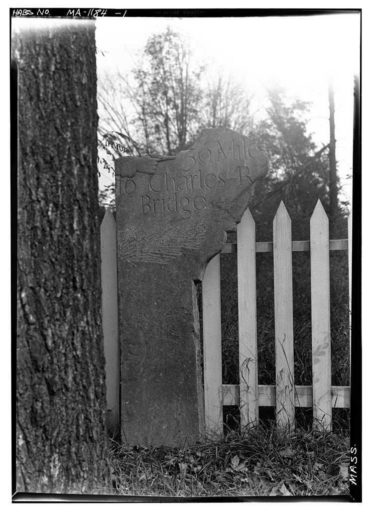 Milestone, photograph filed with the federal survey
