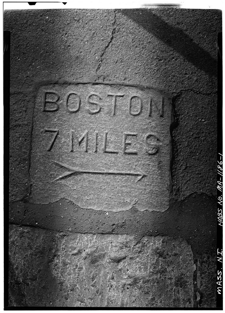 Milestone, photograph filed with the federal survey
