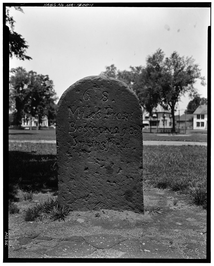Milestone, photograph filed with the federal survey