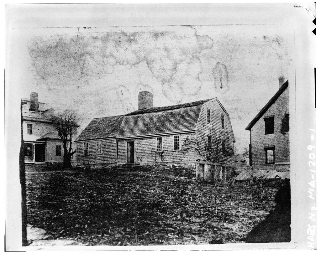 Sylvanus Martin House, photograph filed with the federal survey