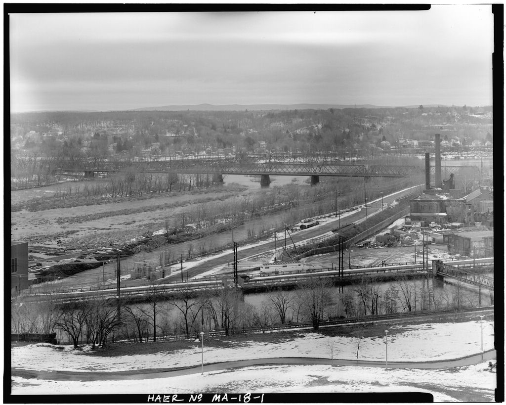 Holyoke Bridge, photograph filed with the federal survey