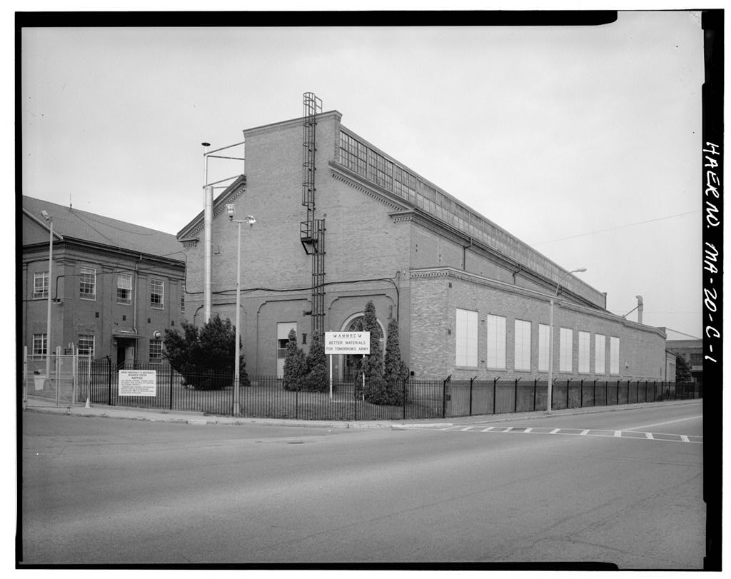 Watertown Arsenal, photograph filed with the federal survey