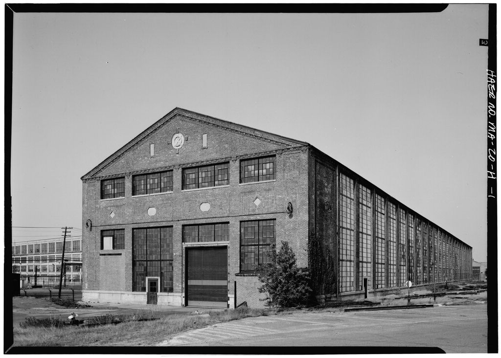 Watertown Arsenal, Building No. 34, Arsenal Street, Watertown, Middlesex County, MA, photograph filed with the federal survey