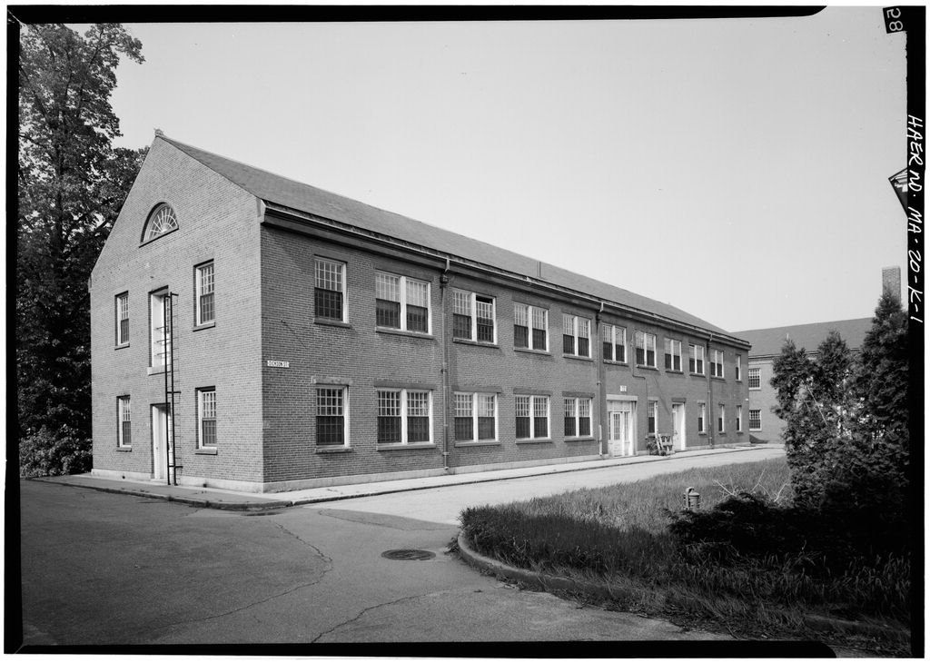 Watertown Arsenal, Building No. 72, Watertown, Middlesex County, MA, photograph filed with the federal survey