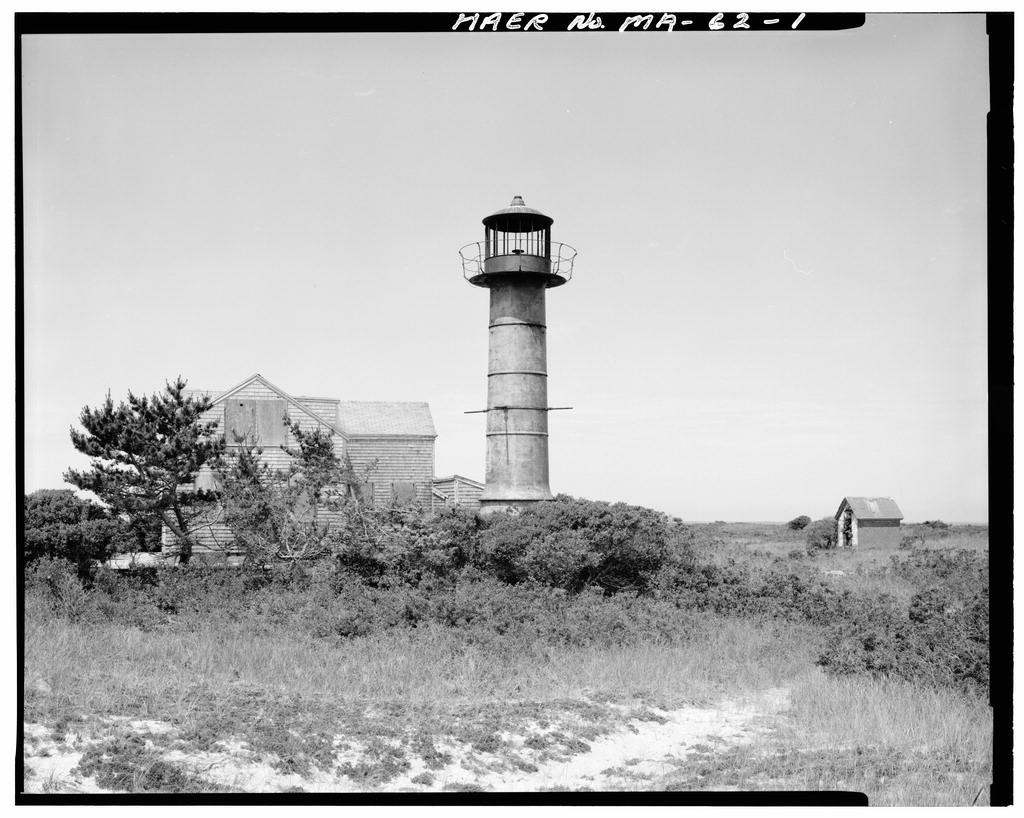 Monomoy Point Light Station, photograph filed with the federal survey