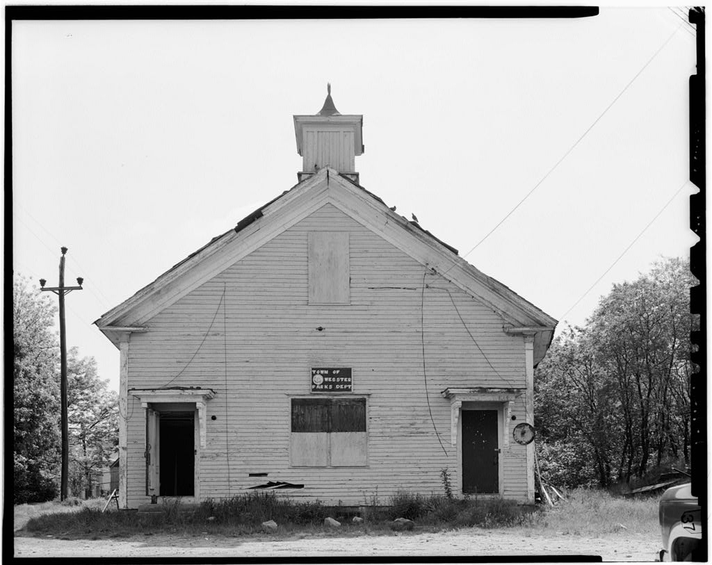North Village Schoolhouse, photograph filed with the federal survey