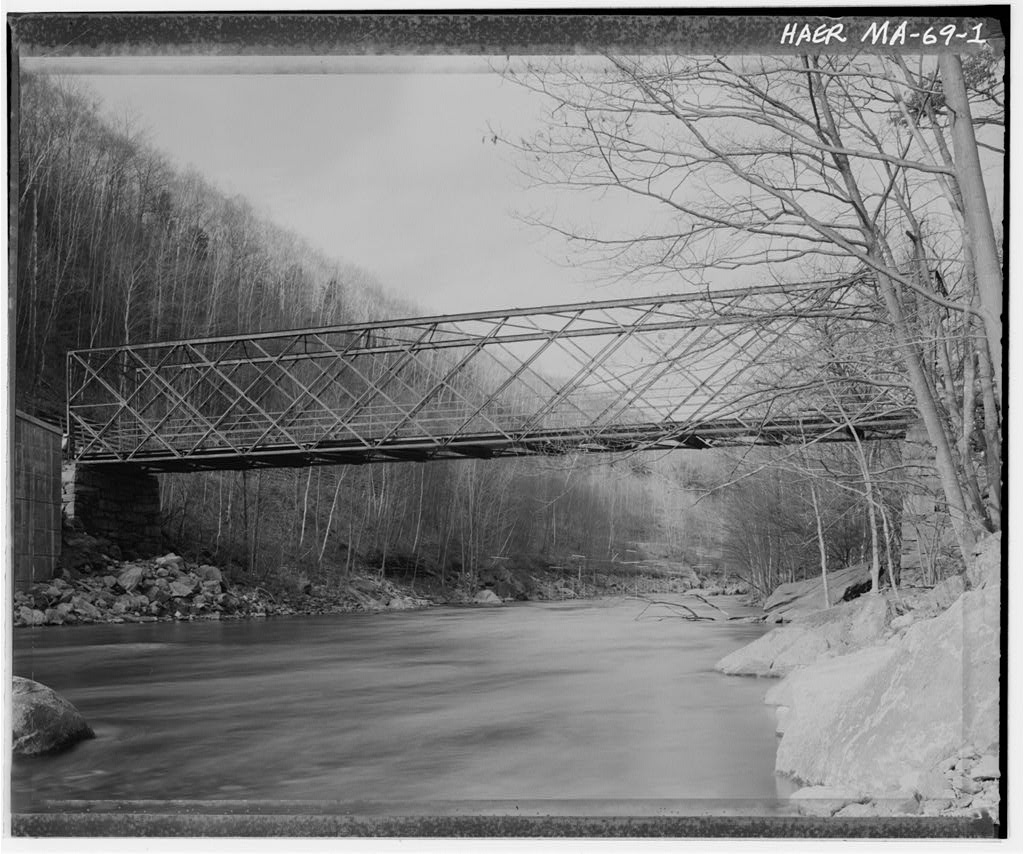 Florida Bridge, Florida, Berkshire County, MA, photograph filed with the federal survey