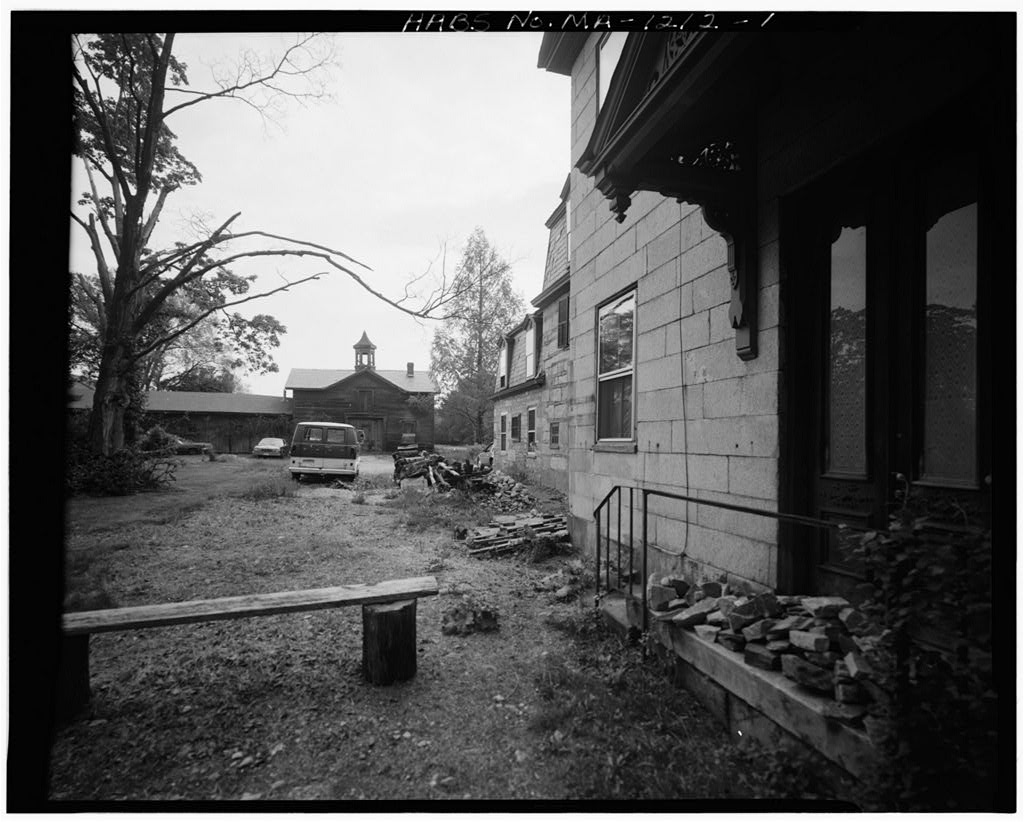 George B. Slater Carriage House, photograph filed with the federal survey