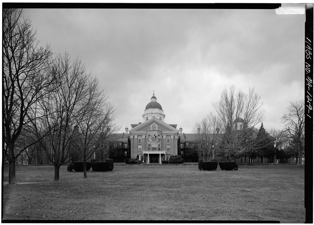 Taunton State Hospital, photograph filed with the federal survey