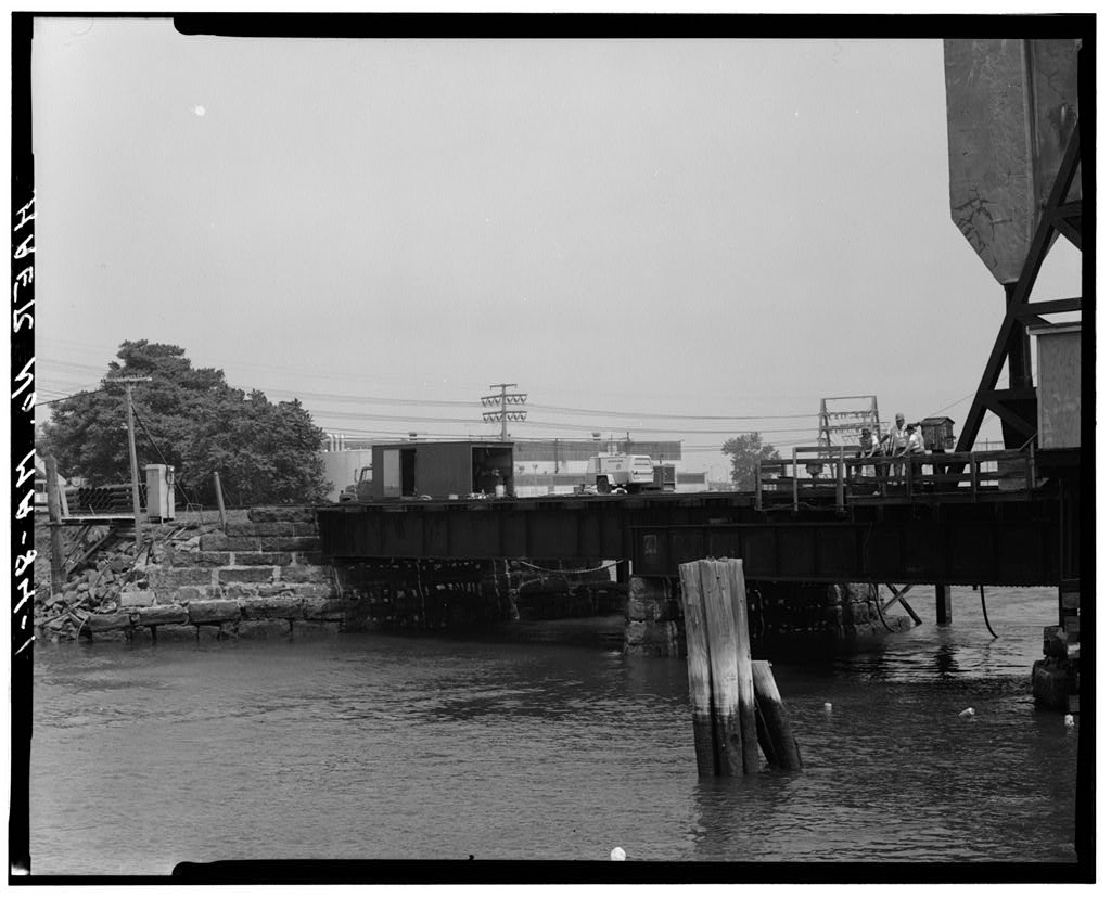Saugus River Drawbridge, photograph filed with the federal survey