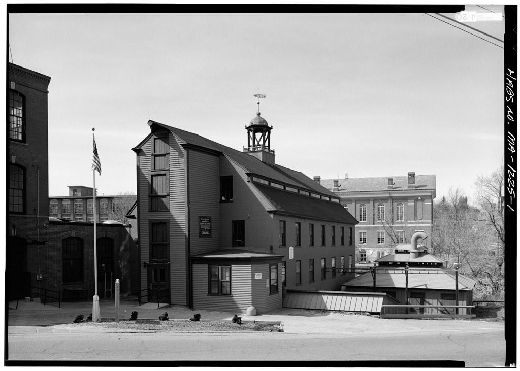 Whittinsville Brick Mill, photograph filed with the federal survey