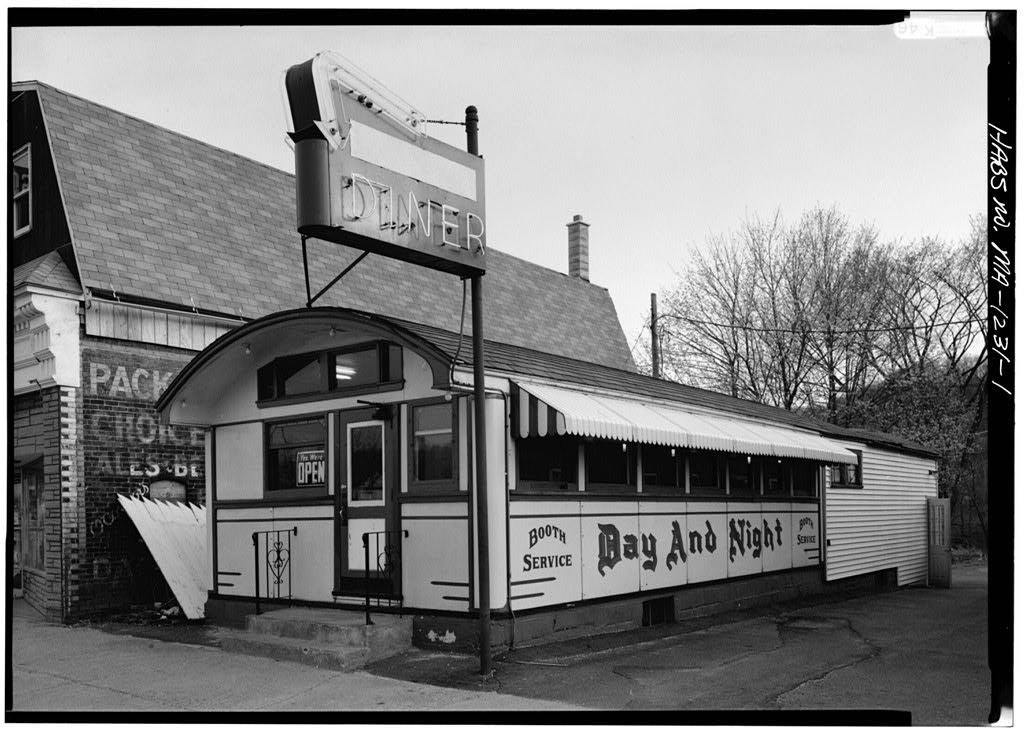 Day & Night Diner, 456 North Main Street, Palmer, Hampden County, MA, photograph filed with the federal survey