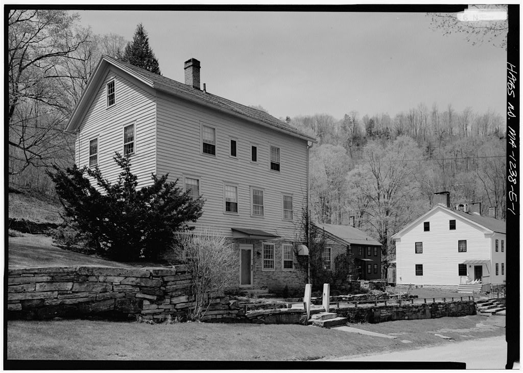 Tyringham Shaker Settlement, photograph filed with the federal survey