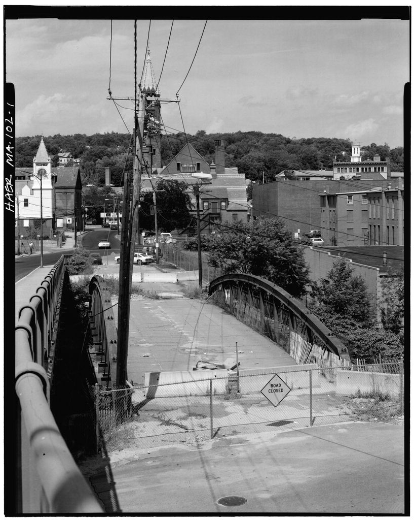 Lower Rollstone Street Bridge, photograph filed with the federal survey