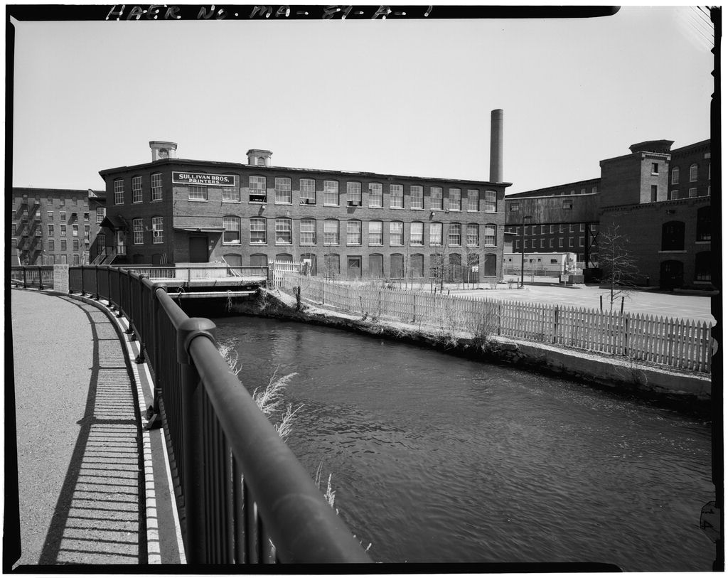 Massachusetts Mills, photograph filed with the federal survey