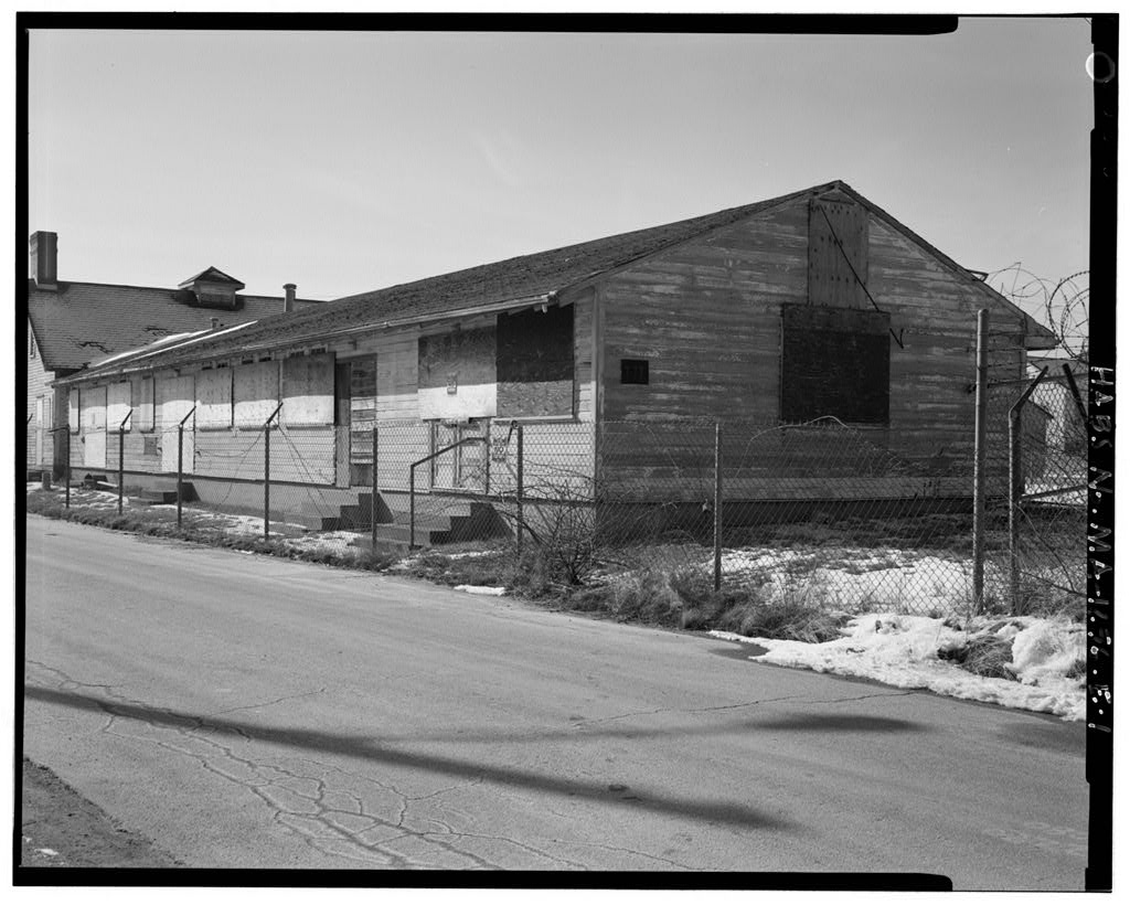Fort Rodman Military Reservation, Storage Building, At southern end of fort complex, directly north of Fort Taber, New Bedford, Bristol County, MA, photograph filed with the federal survey