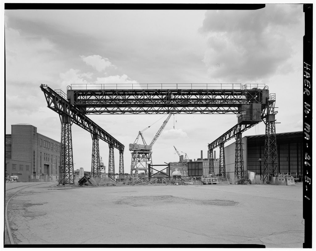 General Dynamics Corporation Shipyard, photograph filed with the federal survey