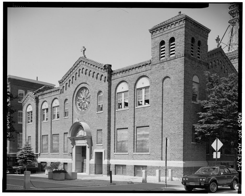 First-Calvary Baptist Church, photograph filed with the federal survey