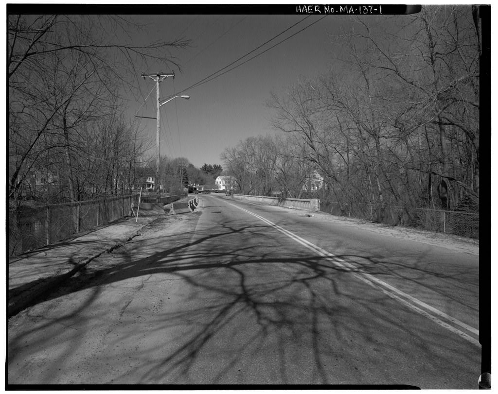 Fordway Bridge, photograph filed with the federal survey