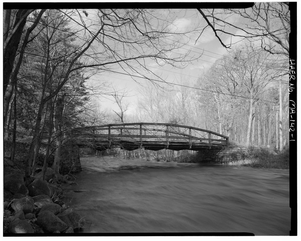 Northwest Road Bridge, photograph filed with the federal survey