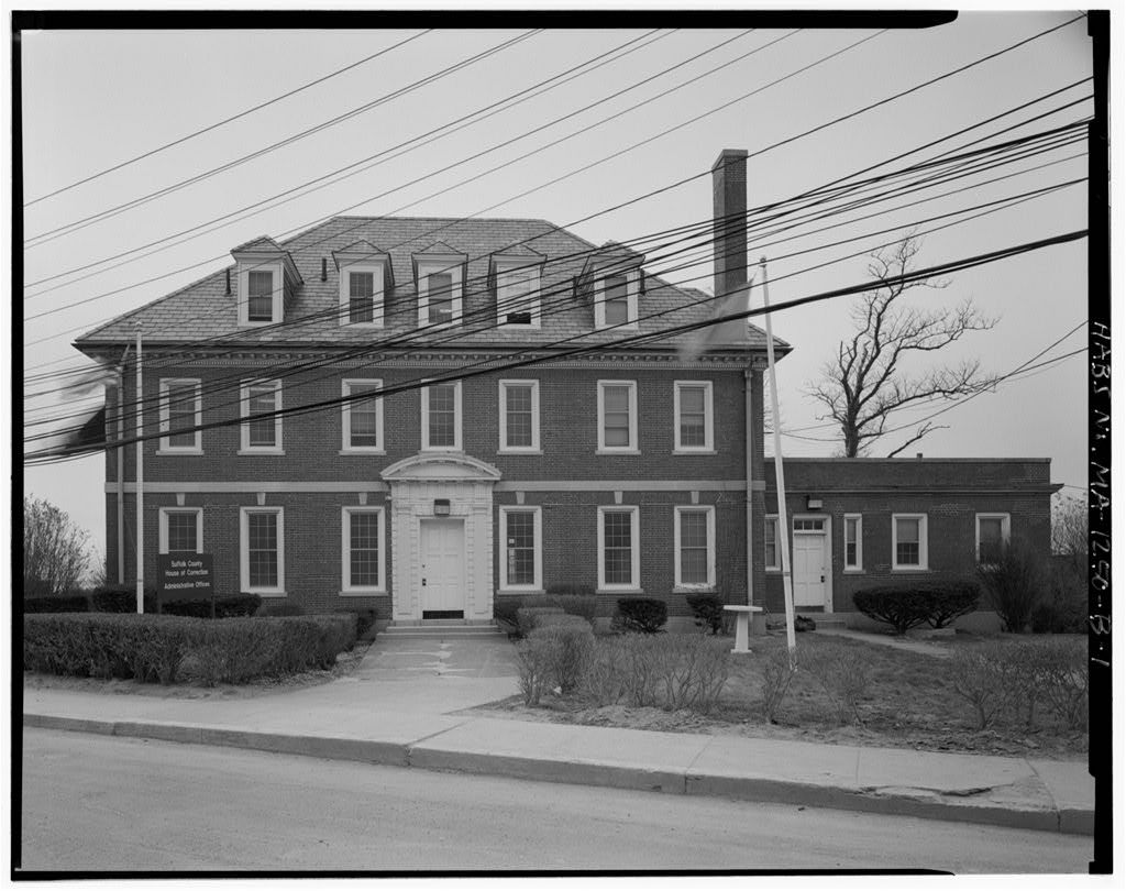 Deer Island House of Correction, photograph filed with the federal survey