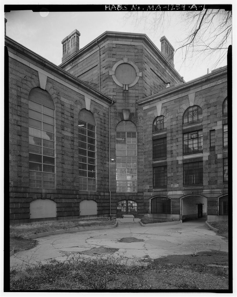Charles Street Jail Complex, photograph filed with the federal survey