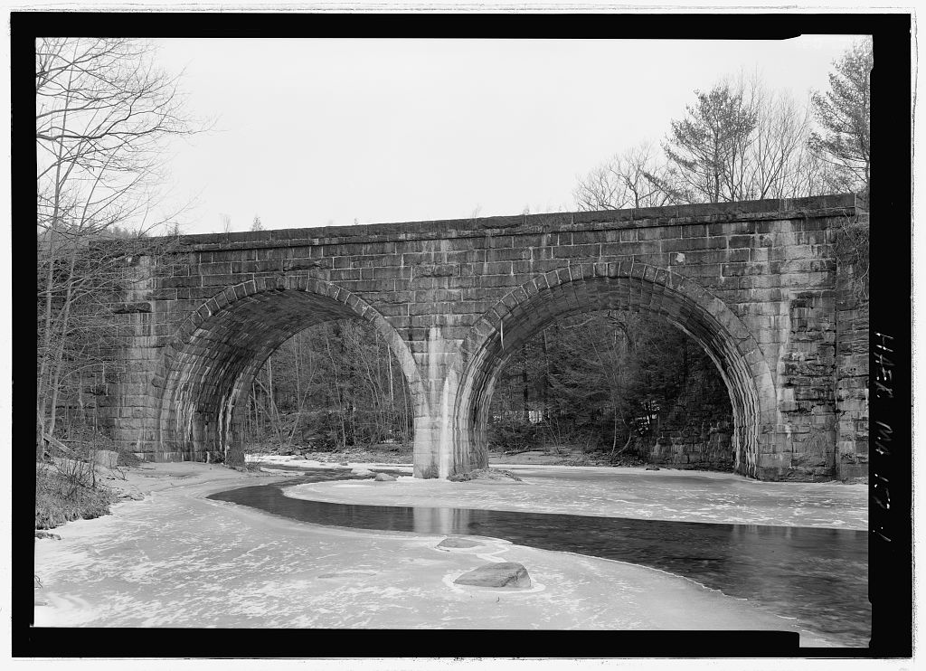 Double Arch Bridge, photograph filed with the federal survey