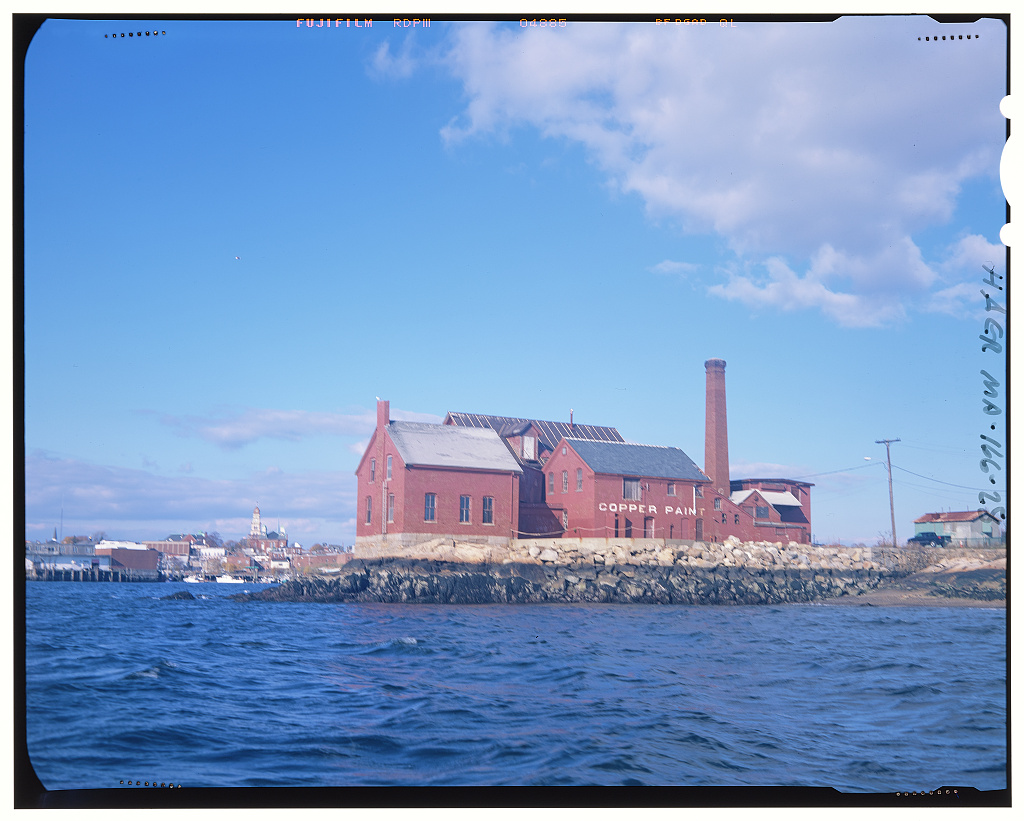 Tarr and Wonson Paint Factory, photograph filed with the federal survey