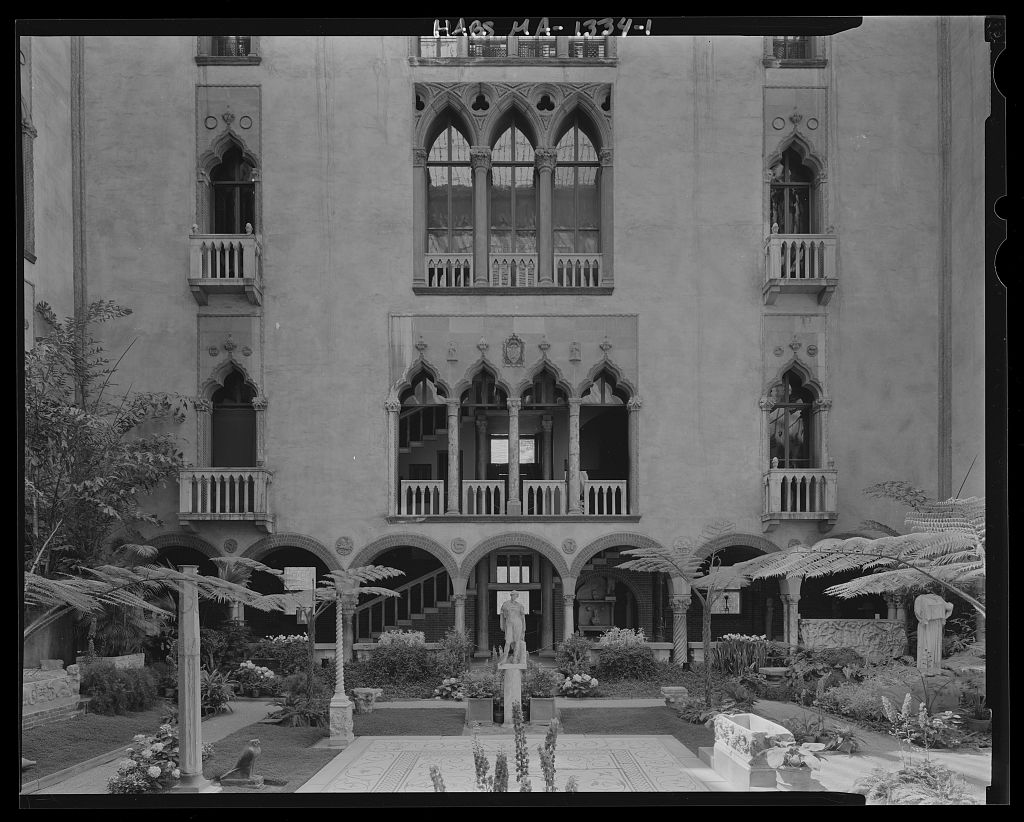 Fenway Court, photograph filed with the federal survey