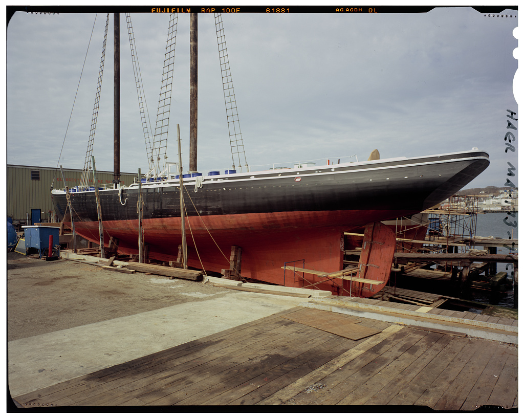 Schooner Adventure, photograph filed with the federal survey