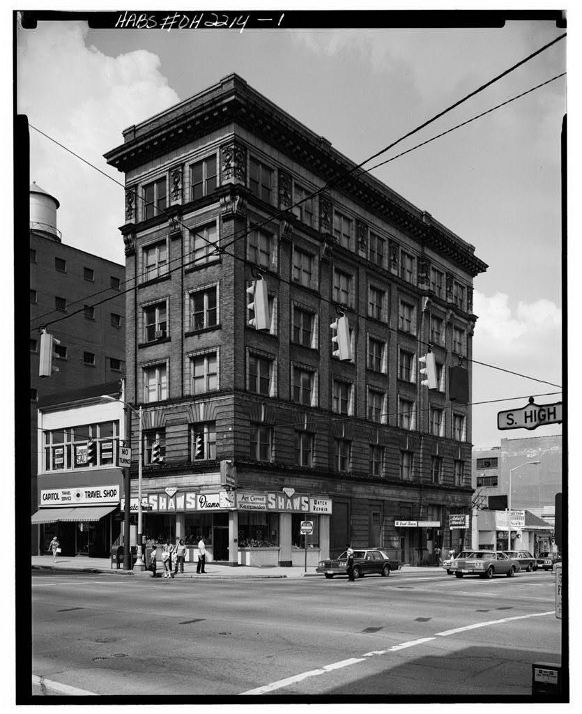 Central National Bank Building, photograph filed with the federal survey