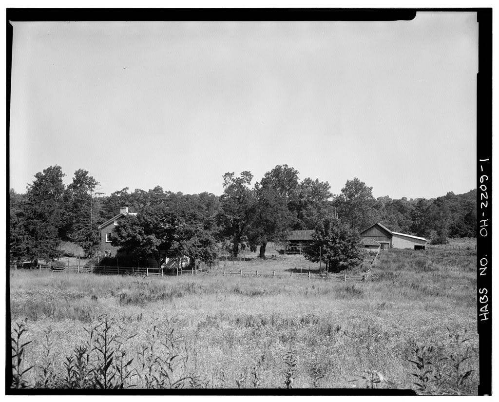Levi Lukens House, Middletown Road, Rural Route No. 3, Harveysburg, Warren County, OH, photograph filed with the federal survey