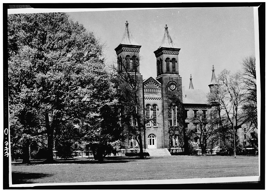 Antioch College, Main Hall, Livermore Street & North College Avenue, Yellow Springs, Greene County, OH, photograph filed with the federal survey