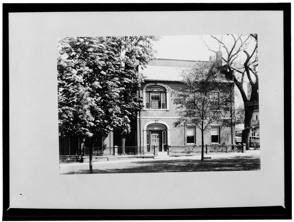 Samuel Effinger House, Lancaster, Fairfield County, OH, photograph filed with the federal survey