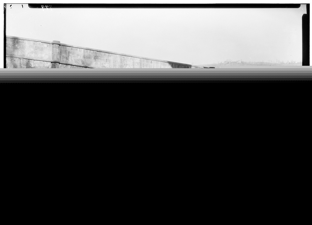 Bridge on Old National Road, Blaine, Belmont County, OH, photograph filed with the federal survey