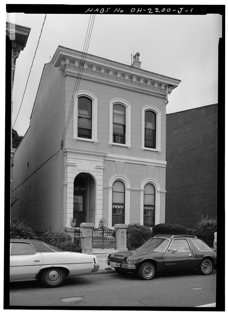 Elizabeth Howell House, 842 Dayton Street, Cincinnati, Hamilton County, OH, photograph filed with the federal survey