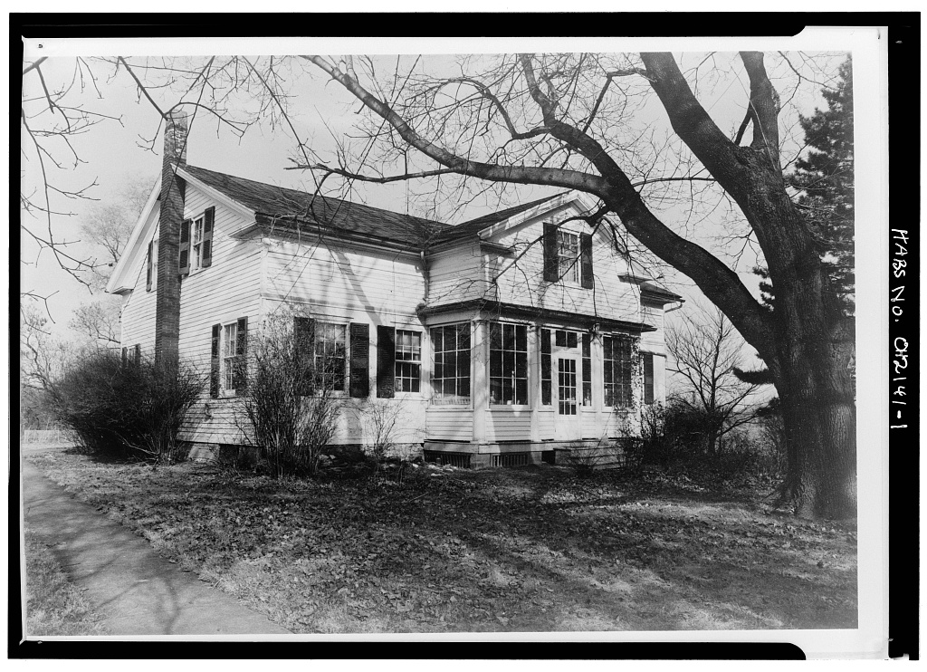 Abbott-Page House, Mason Road, State Route 13 vicinity, Milan, Erie County, OH, photograph filed with the federal survey