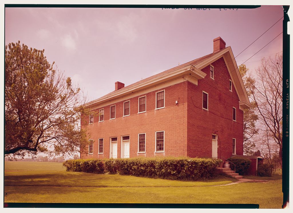 Shaker Meetinghouse, Oxford Road, White Water Park, Hamilton County, OH, photograph filed with the federal survey