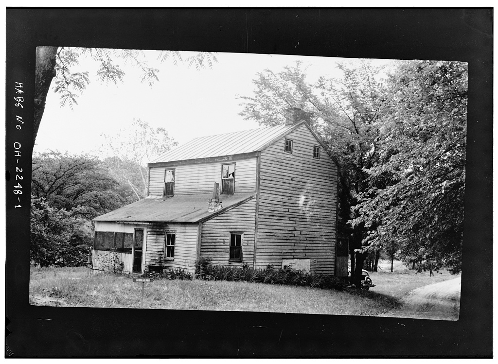 Governor Morrow House, photograph filed with the federal survey