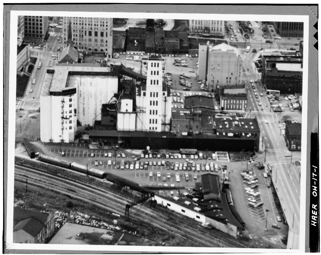 Quaker Oats Cereal Factory, photograph filed with the federal survey