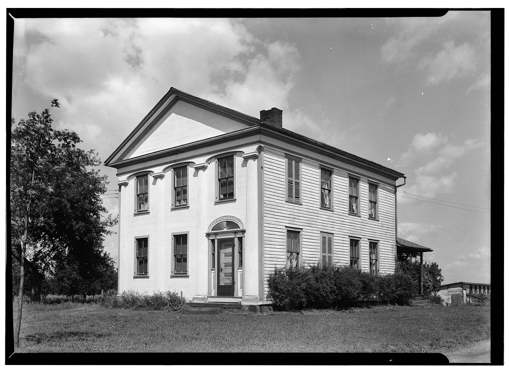 White House, State Route 45, North Bristol, Trumbull County, OH, photograph filed with the federal survey