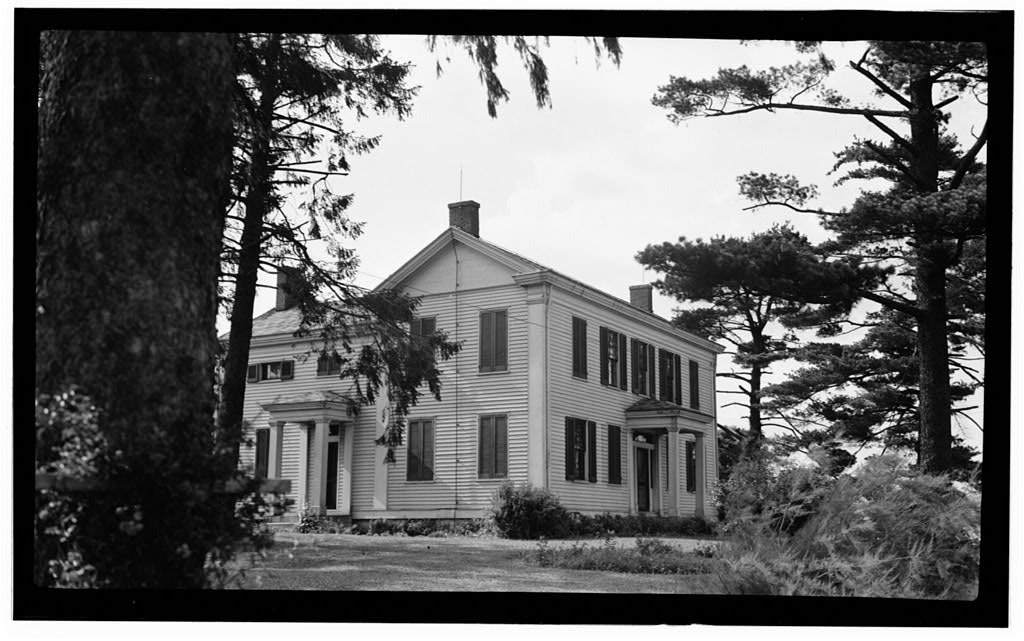Harkrader House, Monroe, Butler County, OH, photograph filed with the federal survey
